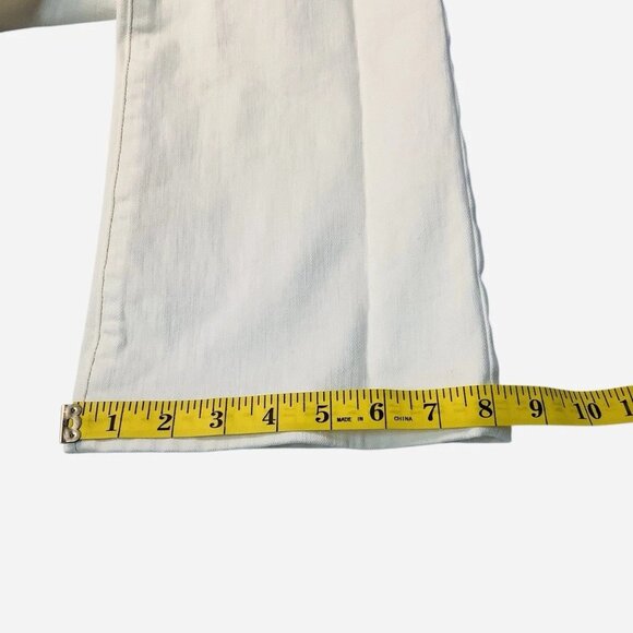 Ralph Lauren Jeans Slim Boot White Womens Size 6P - Picture 2 of 9